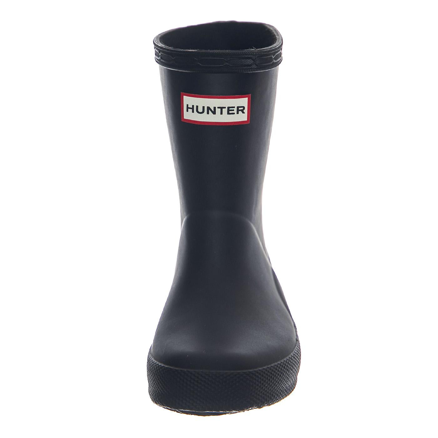 First Classic Boot Black - Stivaletti Bambini Neri HUKKFT5094RMA-BLK  HUNTER 