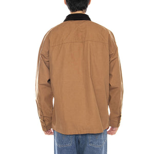 CJ Overshirt Toasted Coconut - Sovracamicia / Giacca Uomo Marrone 112371547 . WRANGLER 