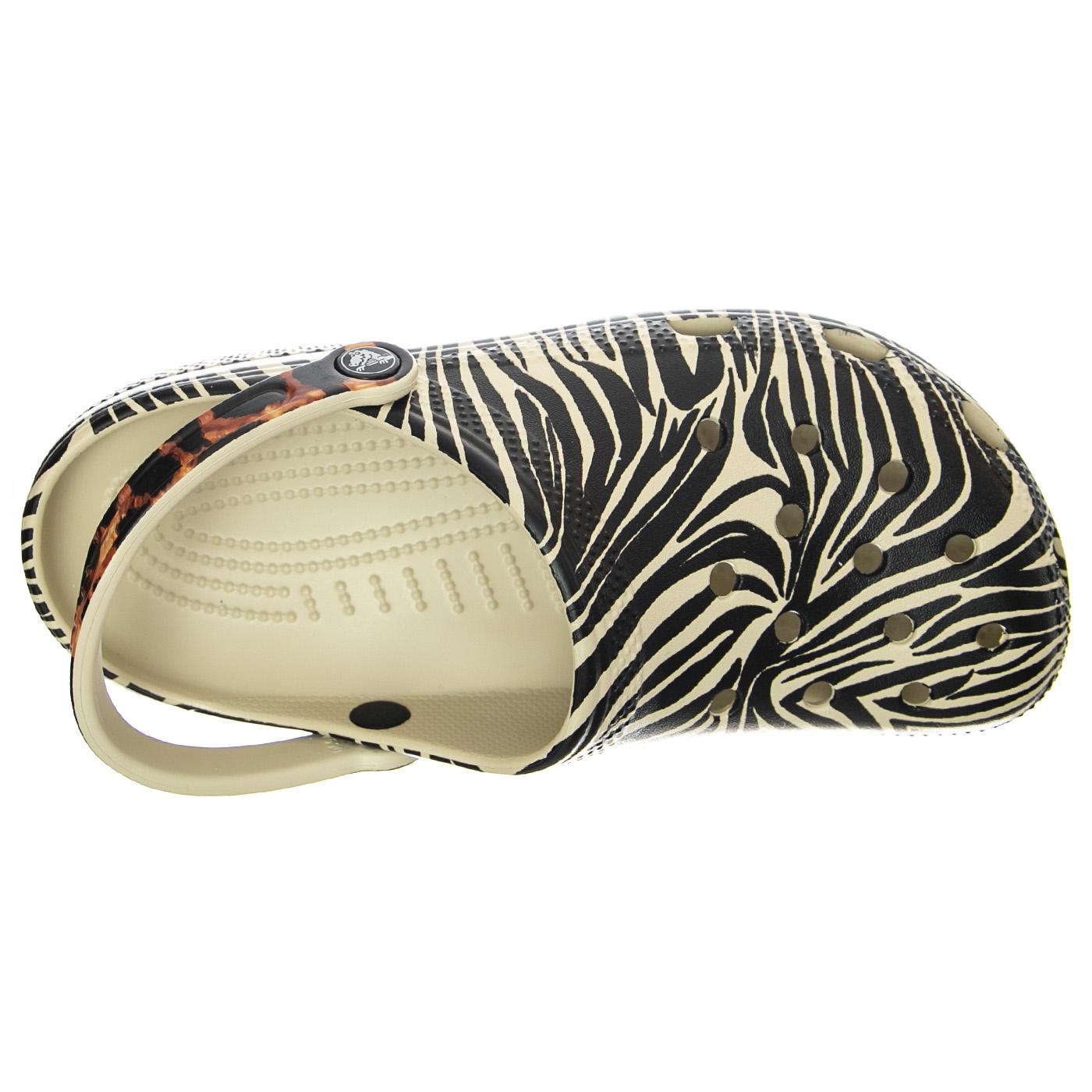 Classic Animal Remix Clog W Bone/Multi Animal - Sandali Donna Multicolore CR.207840-BOMA  CROCS 