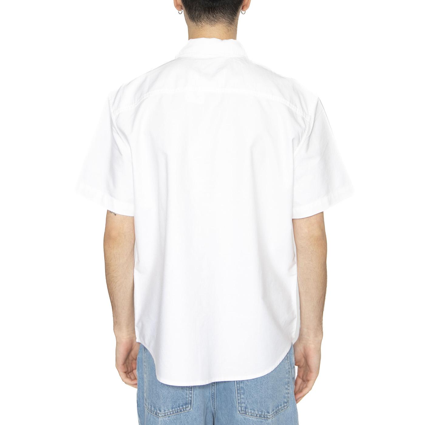 SS Authetic Button Down Bright White - Camicia Maniche Corte Uomo Bianca A9161-0014  LEVIS 