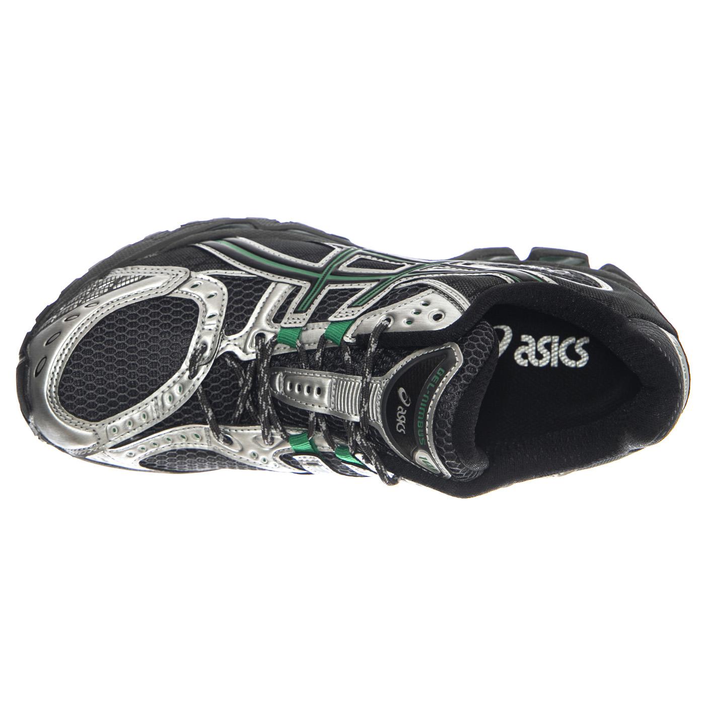 GEL-NIMBUS 10.1 Obsidian Grey / Green Basil Shoes - Scarpe Stringate Uomo Grigio / Multicolore 1203A543-022 . ASICS 