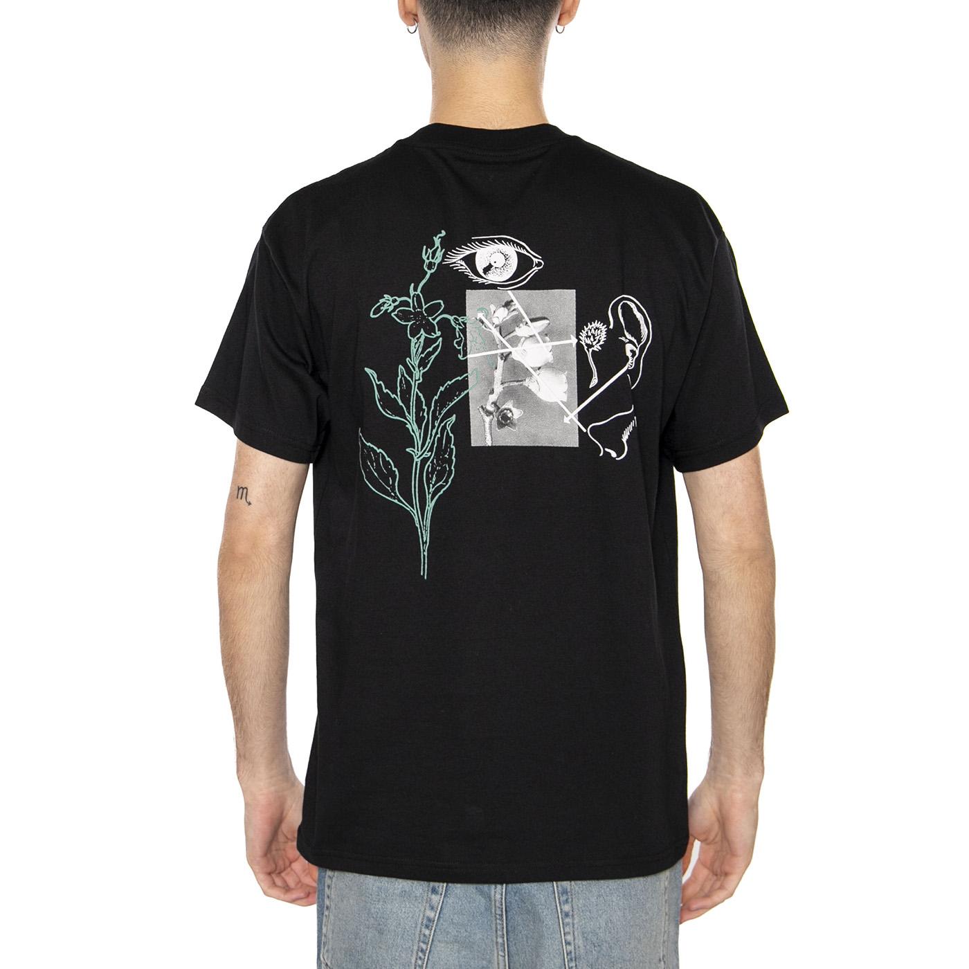 S/S Senses T-Shirt Black - Maglietta Girocollo Uomo Nera I034771.89XX  CARHARTT WIP 
