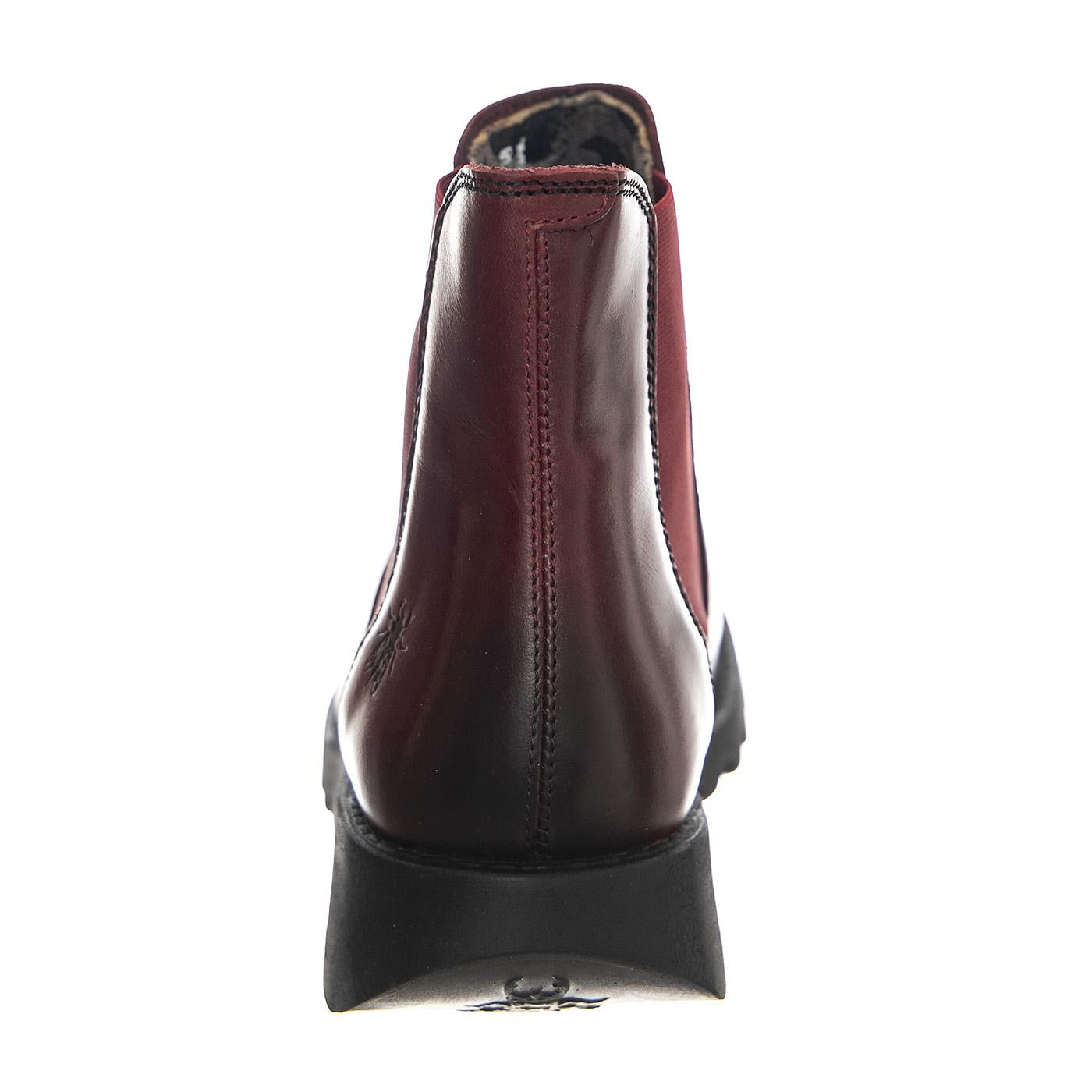 W' Salv Rug Purple Elastic Burgundy Boots - Stivali Donna Bourdeaux P143195084  FLY LONDON 