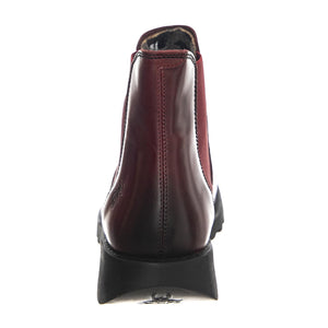W' Salv Rug Purple Elastic Burgundy Boots - Stivali Donna Bourdeaux P143195084  FLY LONDON 