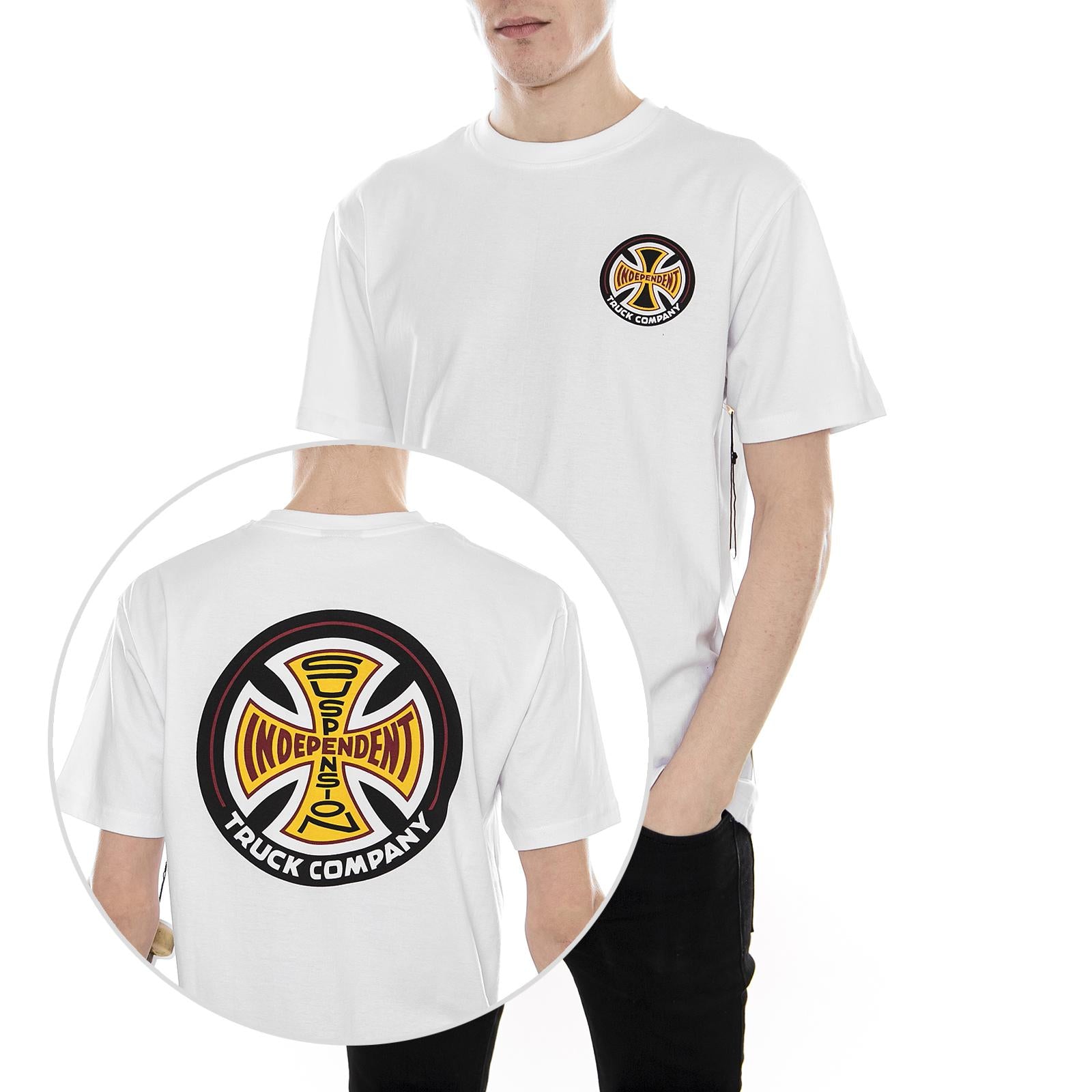 Suspension Sketch Tee White INA-TEE-Suspension Sketch Tee White  INDEPENDENT 