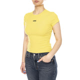 CAMERON TEE SPACE YELLOW - Maglietta Girocollo Donna Gialla  Donna VANS
