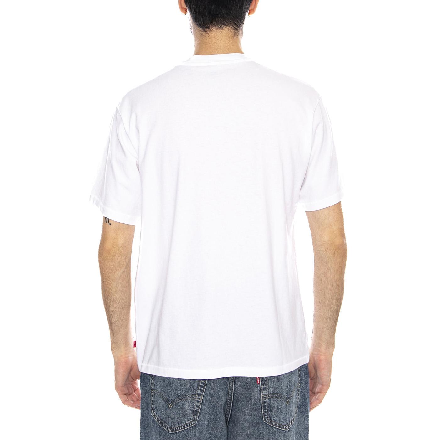 Red Tab - Maglietta Girocollo Uomo Bianca A0637-0000 Neutral LEVIS 