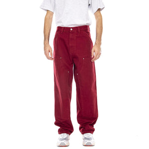 OG Double Knee Pant Scarlet - Pantaloni Uomo Bordeaux I035638.H806  CARHARTT WIP 