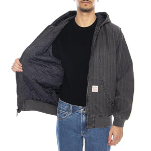 Potrero Denim Hoodie Double Duty Black - Giacca con Cappuccio Uomo Nera A3222-0015 . LEVIS 