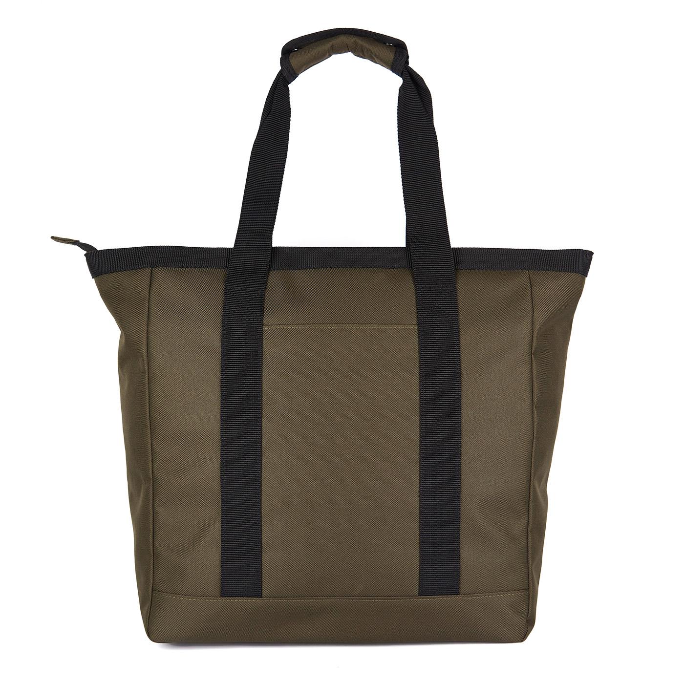 Arwin Canvas Tote Bag Olive Black - Borsa Verde / Nera UBA0668-OL11-SS23  BARBOUR 