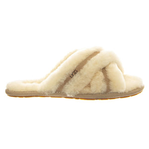 UGG W Scuffita Sand - Pantofole Donna in Pelle Scamosciata Beige 1123572W SAND UGG 