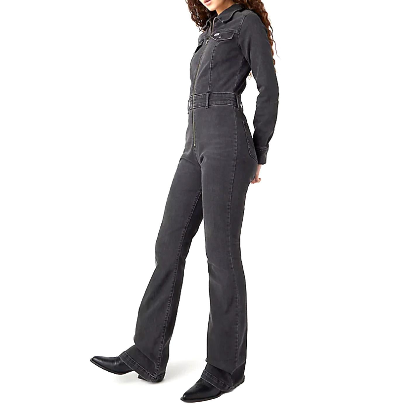 Retro Catsuit Mars Overalls - Tuta Donna Nera W2A2DF460  WRANGLER 