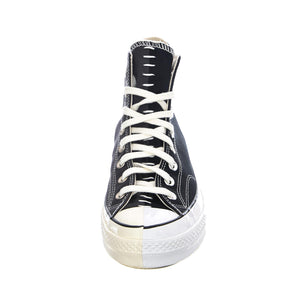 Chuck 70 Reconstructed Canvas Hi Sneakers - Black - Scarpe Profilo Alto Uomo Nere 164555C . CONVERSE 
