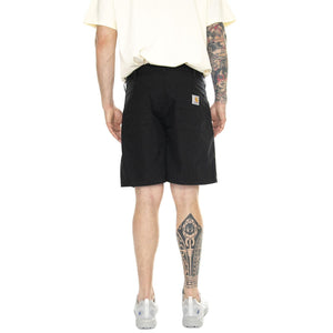Albert Short Black /rinsed - Bermuda Uomo Neri I033125.8902  CARHARTT WIP 