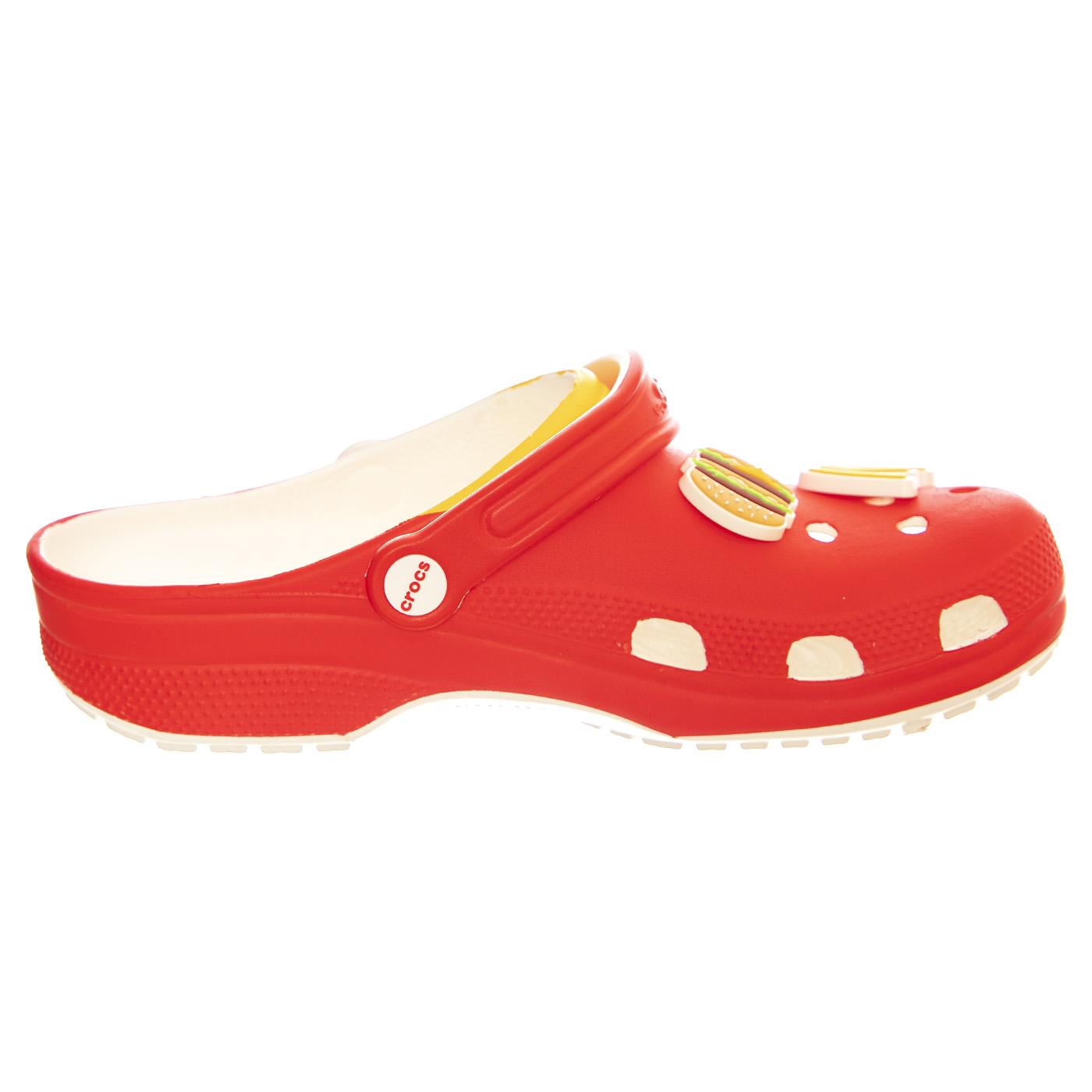 McD X Crocs Classic Clog - Sandali Uomo Multicolore 209858-90HRED  CROCS 