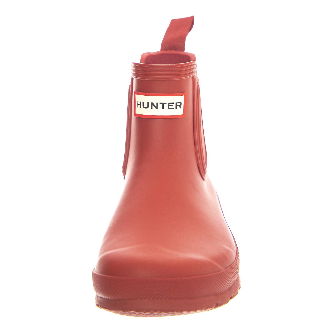 Original Chelsea Boot Military Red - Stivaletti Donna Rossi HUSWFS2078RMA-MLR  HUNTER 