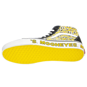 Ua Sk8-Hi Mooneyes Black / Yellow - Scarpe Stringate Profilo Alto Uomo Nere / Gialle VN0A5JMJY231  VANS 
