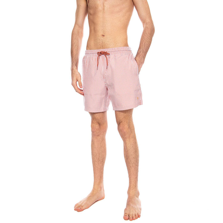 Colbert Seersucker Swim Coral Reef - Costume da Bagno Uomo Rosa F4SSE078 611 FARAH 