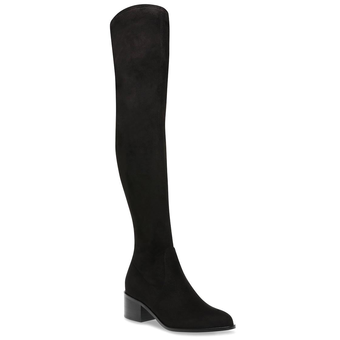 SADIE BLACK  MICROSUEDE - Stivale Donna Nero SMSSADIE-BLK . STEVE MADDEN 