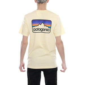 M s Line Logo Badge Responsibili-Tee Crest Yellow 39045-CSTY  PATAGONIA 