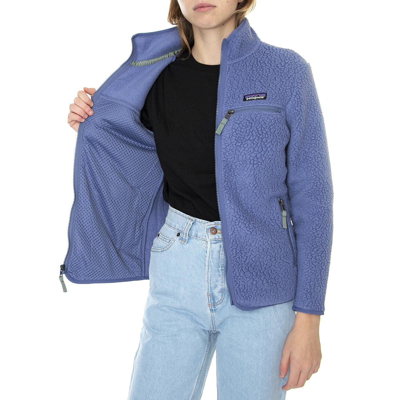 W's Retro Pile Jacket Current Blue - Giacca Invernale Donna Blu 22795-CUBL  PATAGONIA 