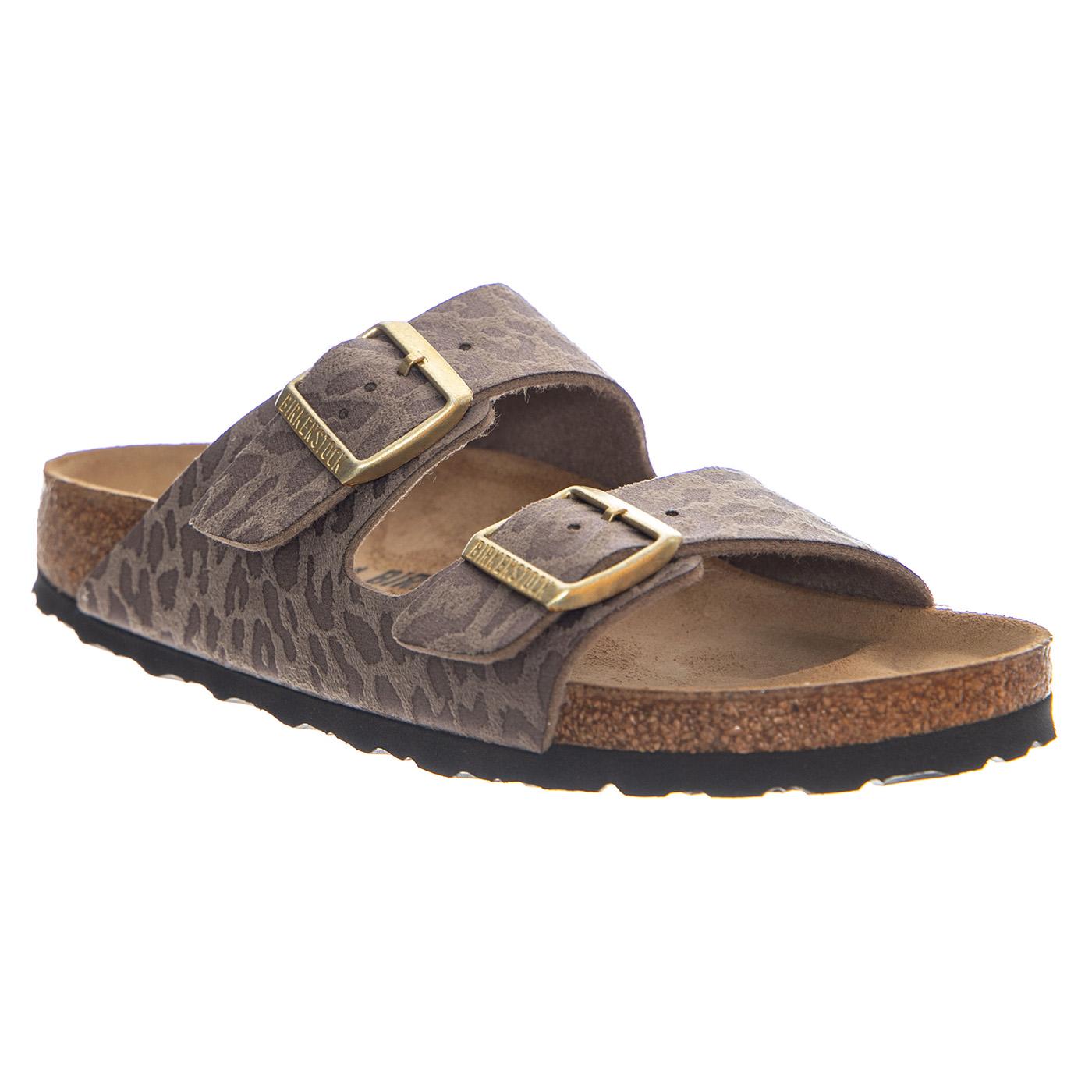 Arizona Leo Synthetics Narrow Fit Grey Taupe - Sandali Donna Grigi 1031941 GTP BIRKENSTOCK 