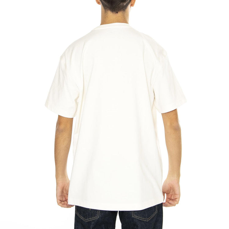 WW Tee Ecru - Maglietta Girocollo Uomo Bianca 112355532-WHITE  LEE 