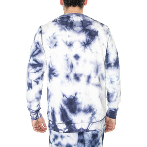 Comfycush Wash Crew Dress Blues / Tie Dye - Felpa Girocollo Uomo Blu / Multicolore VN00062TTNN1  VANS 