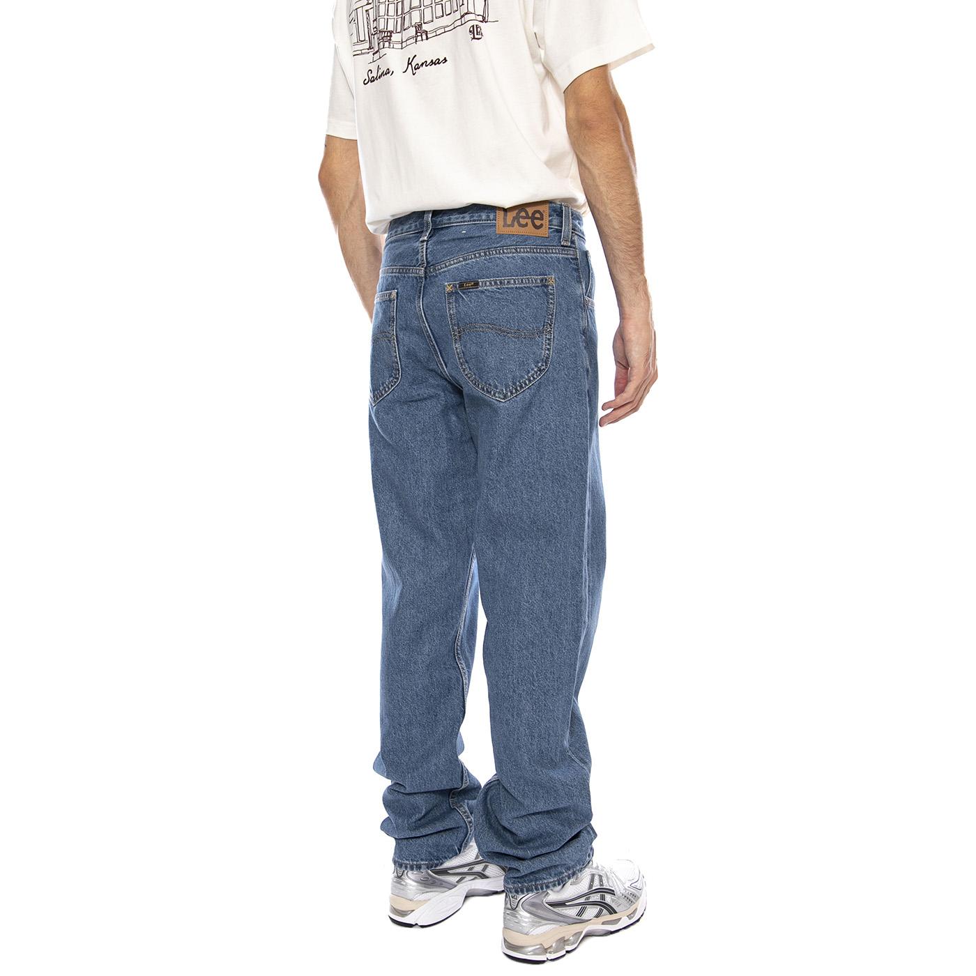 Haden Morgan Blue Denim Jeans - Pantaloni Denim Jeans Uomo Blu 112371203  LEE 