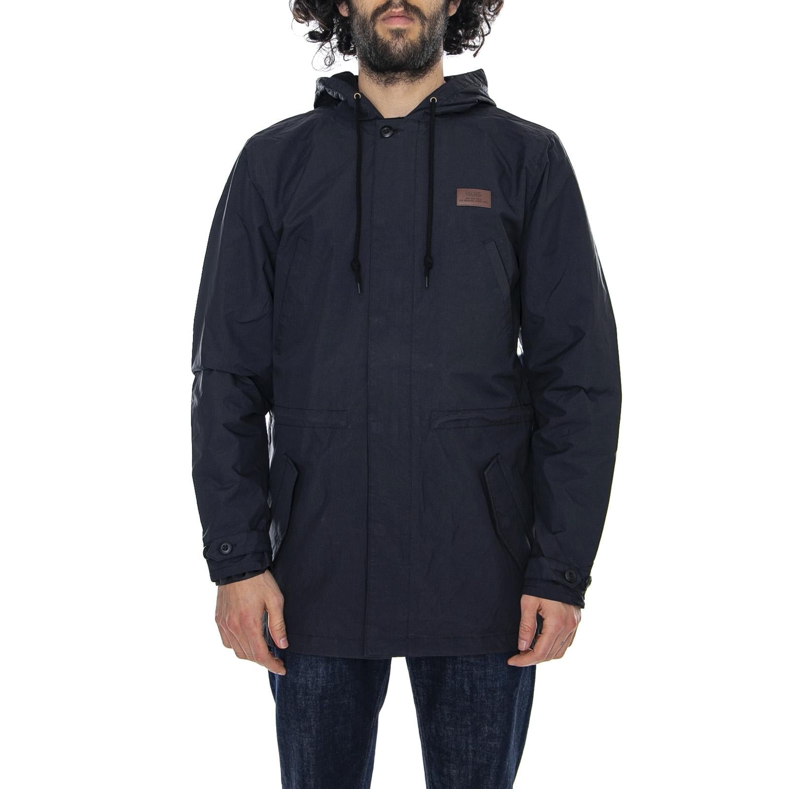 M Lomax Black - Giacca Primaverile Uomo V002M4BLK  VANS 