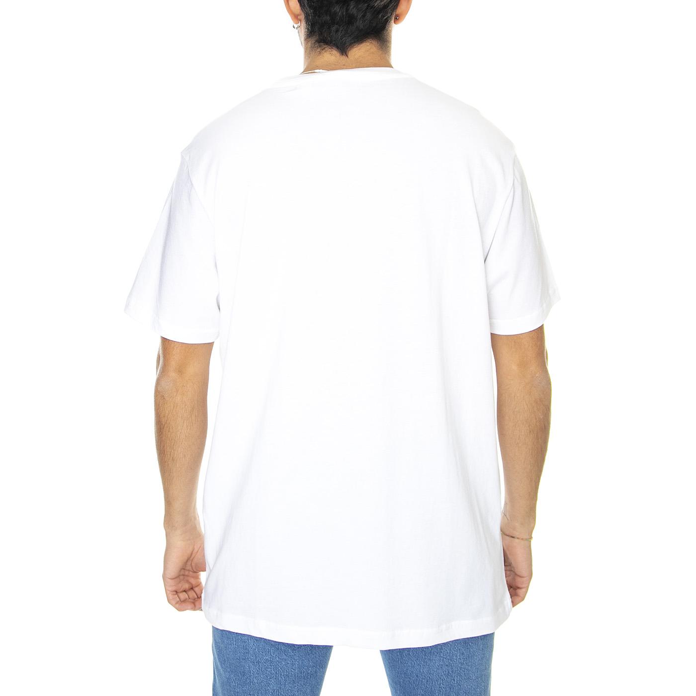 Painted Union Jack Tee White - Maglietta Girocollo Uomo Bianca 65586-010  BEN SHERMAN 