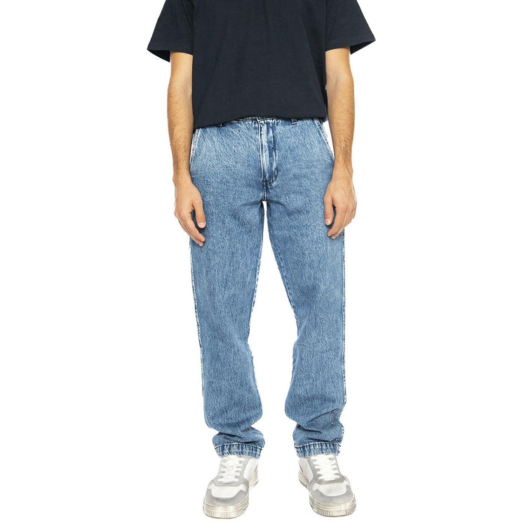 XX Chino Authentic Straight Quarter Past Mid - Pantaloni Denim Jeans Uomo Blu A5753-0035  LEVIS 