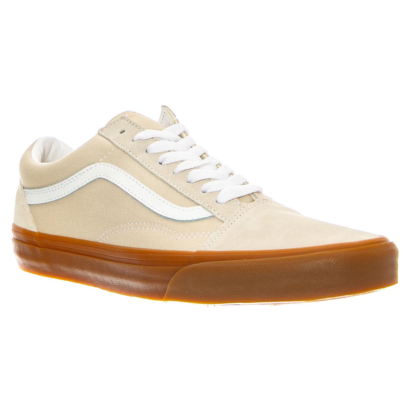UA Old Skool OATMEAL/GUM - Scarpe Stringate Uomo Beige VN000D3H 2LH1 VANS 