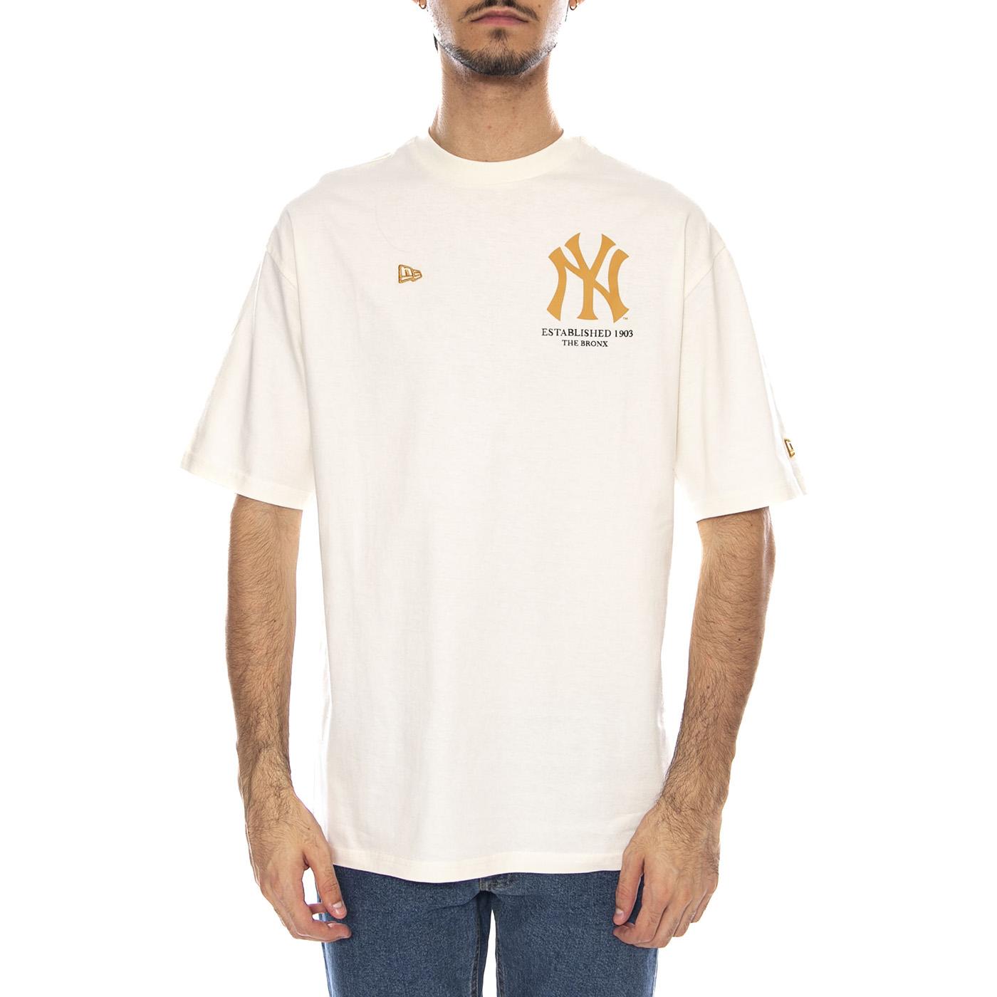 MLB Baseball Graphic OS Tee New York Yankees OFW - Maglietta Girocollo Uomo Bianca 60667854  NEW ERA 
