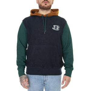 Reverse Loopback Hoodie Midnight - Felpa con Capuccio Uomo Multicolore 61707-036  BEN SHERMAN 