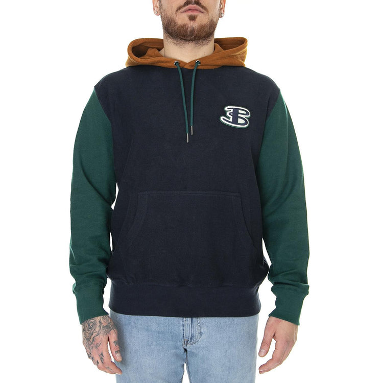 Reverse Loopback Hoodie Midnight - Felpa con Capuccio Uomo Multicolore 61707-036  BEN SHERMAN 