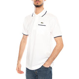 Maglietta M/C White - Polo Uomo Lacoste Bianca  Uomo LACOSTE
