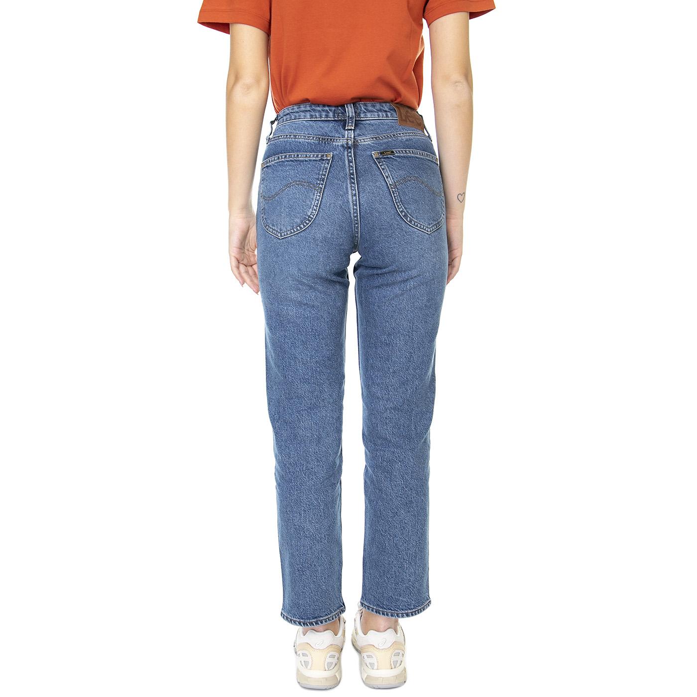 Carol Mid Wash Blue - Pantaloni Denim Jeans Donna Blu L30UHGC0531  LEE 