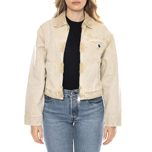 Carhartt WIP W' Emery Jacket Dusty H Brown Chalk Wash -- Giacca Donna I035570.5F.03 . CARHARTT WIP 
