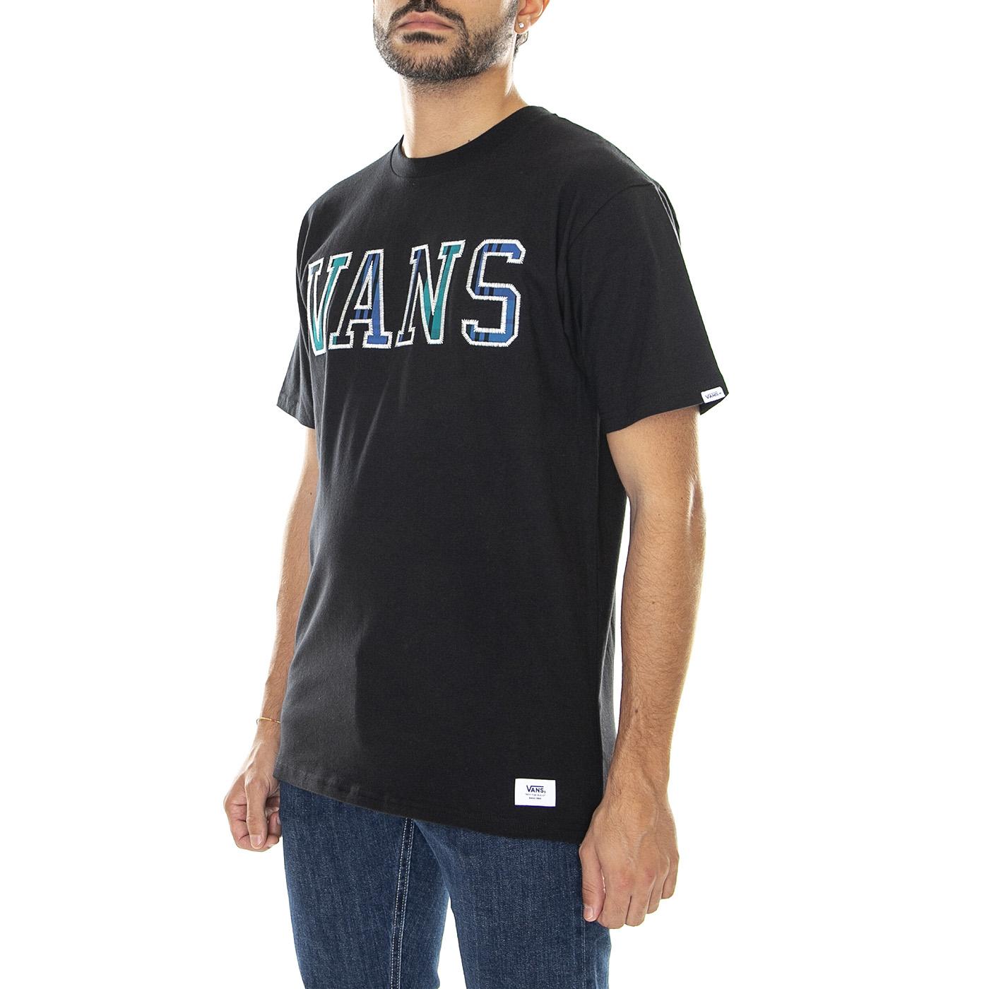 Anaheim SS Tee Black - Maglietta Girocollo Uomo Nera VN0A7S5XBLK1  VANS 