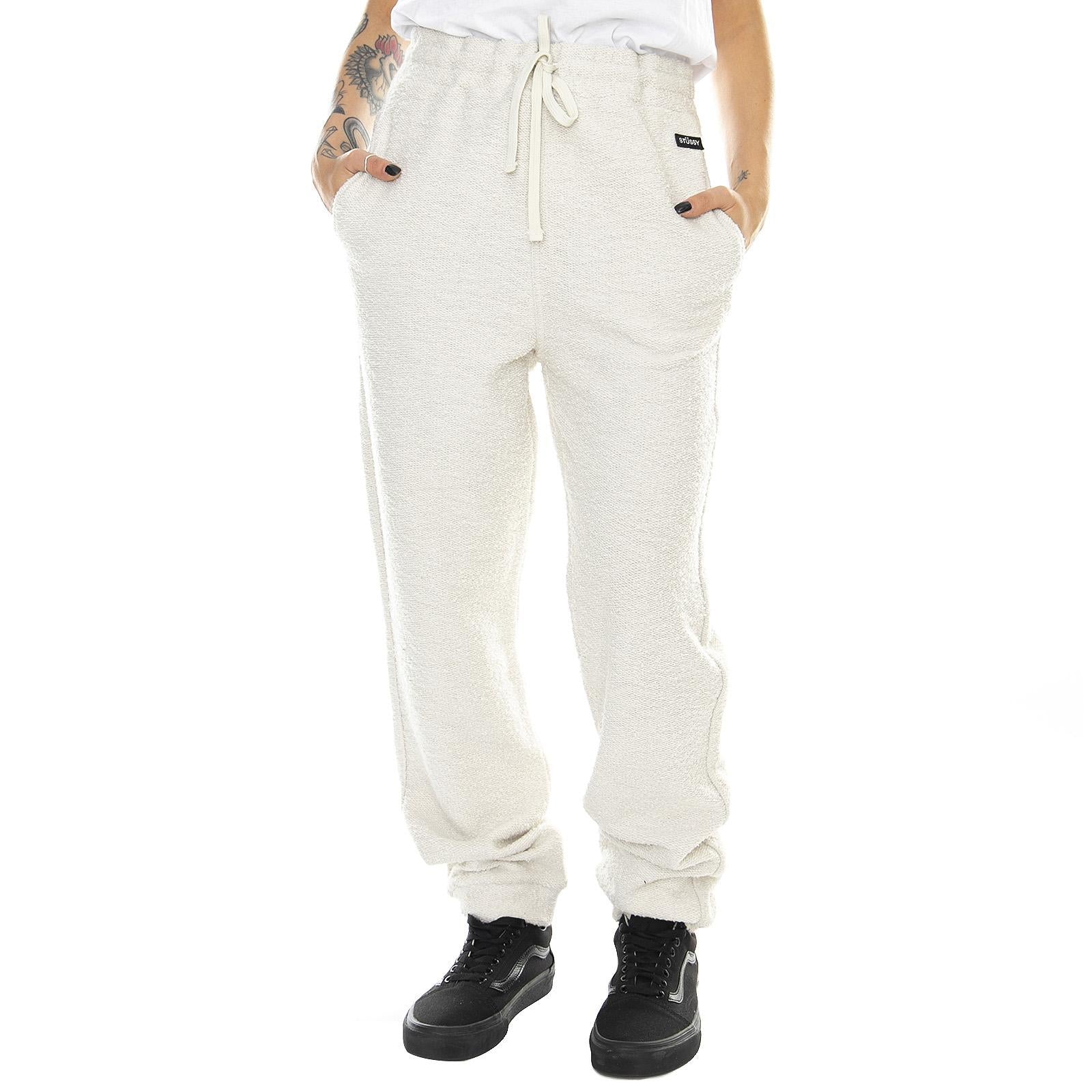 Wn Swan Lounge Pant - Natural Beige - Pantaloni Sportivi Donna Beige 216058-NATURAL  STUSSY 