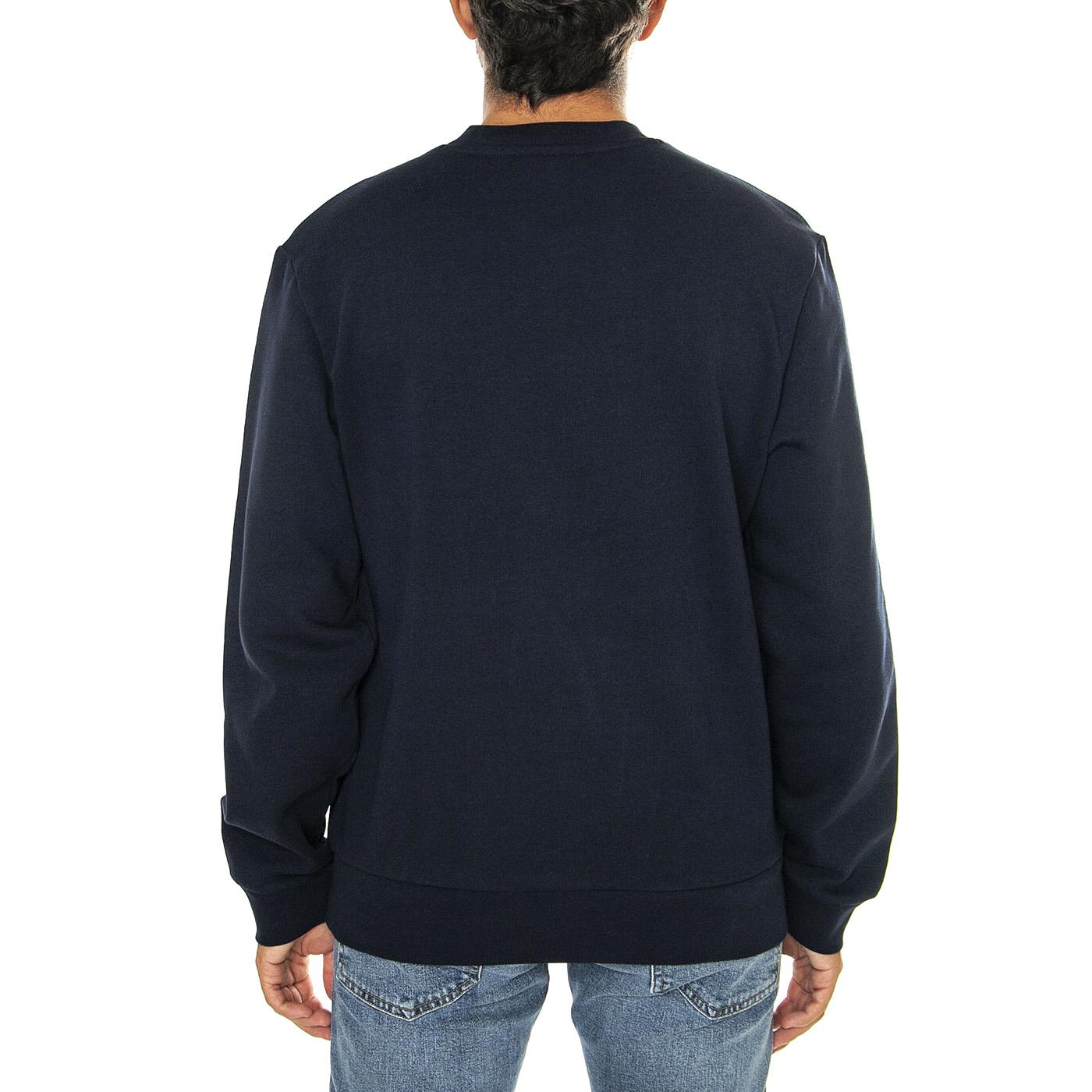 Sweatshirt SH9608-166 - Felpa Girocollo Uomo Blu SH9608-166 . LACOSTE 