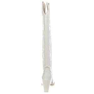  JC-569-14-6 PATENT CRINKLE WHITE  JEFFREY CAMPBELL 