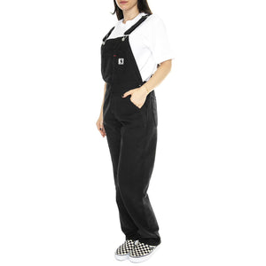 W' Bib Overall Straight Black - Salopette Donna Nera I026561.89GD  CARHARTT WIP 