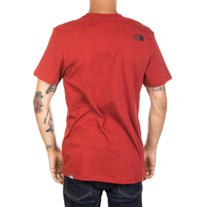 M S/S EASY TEE CARDINAL RED T92TX3619  THE NORTH FACE 