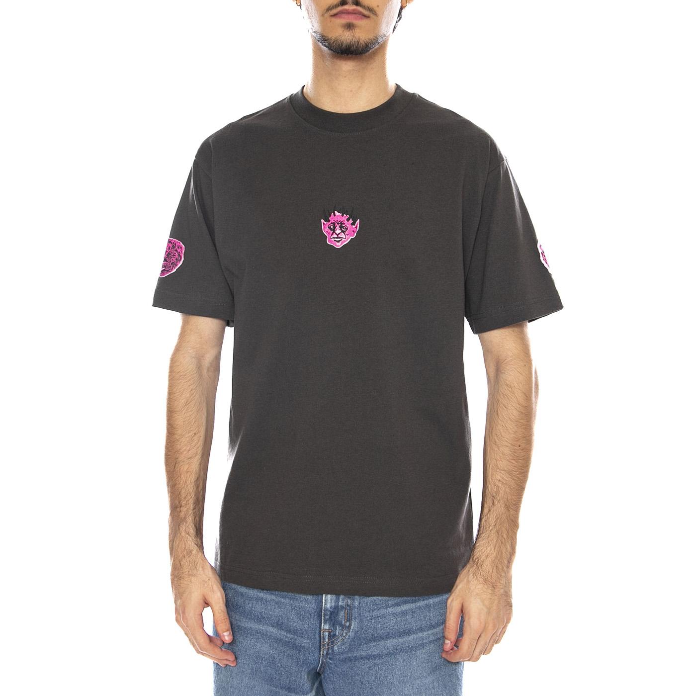 Skate Mike G Goblins SS Tee Black - Maglietta Girocollo Uomo Nera VN000PNG EMV1 VANS 