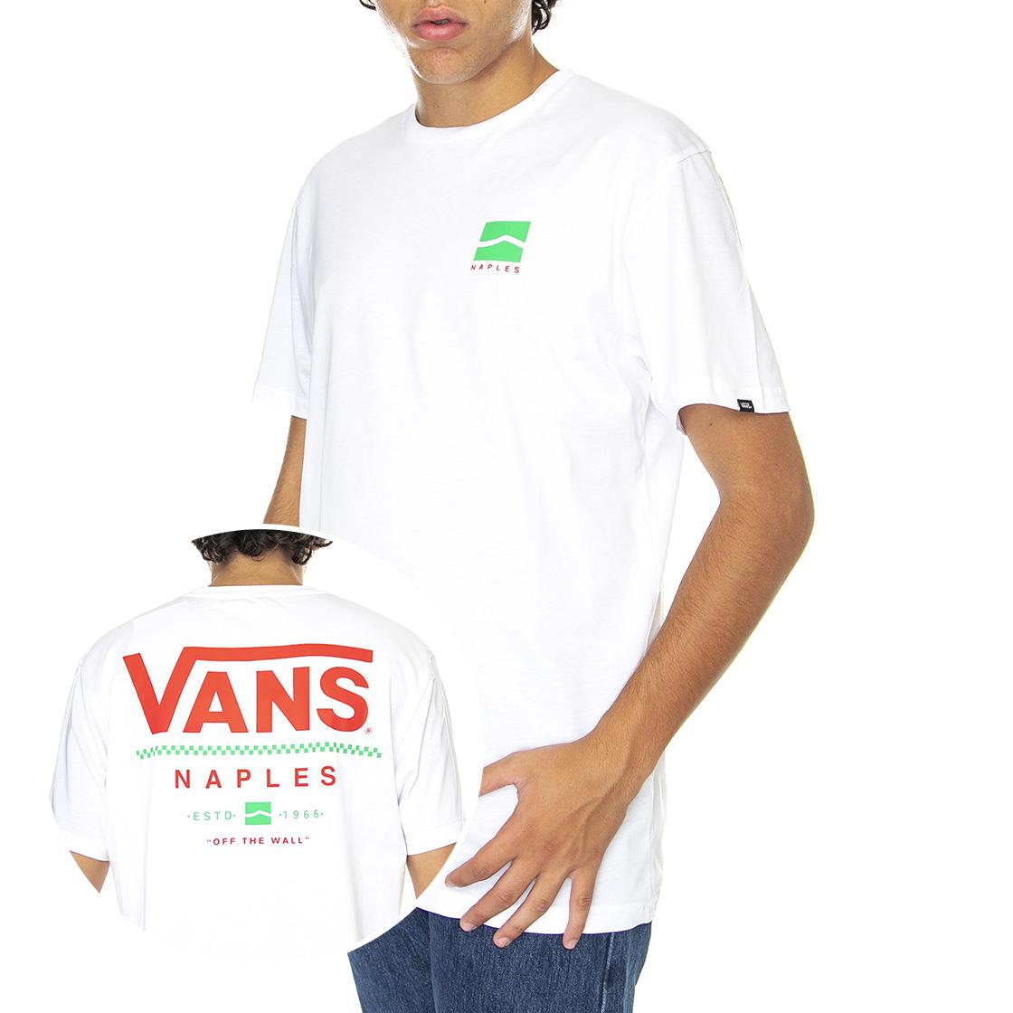 Mn Vans City Tee - Maglietta Girocollo Uomo Bianca VN0A4CZEWHT  VANS 