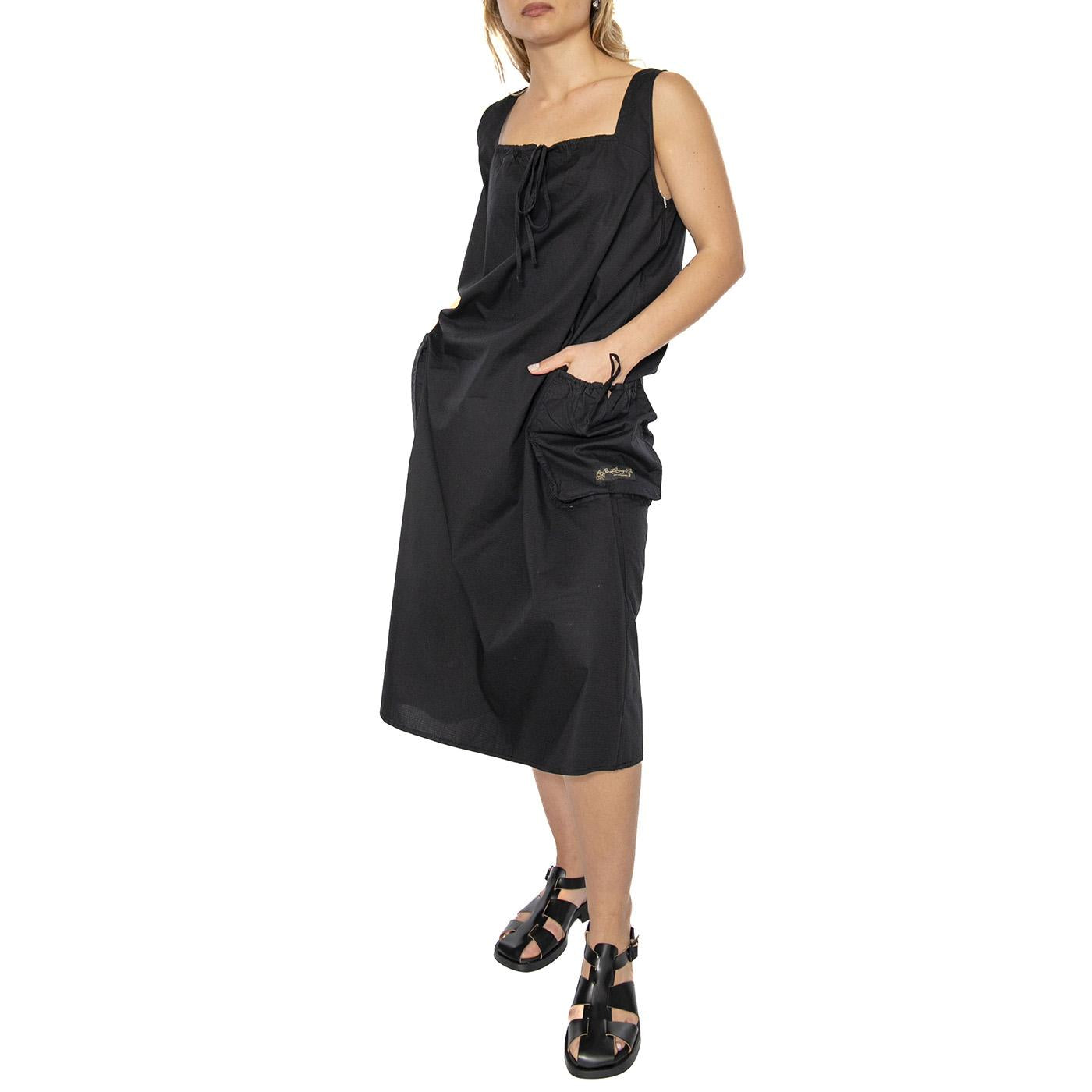 Cerimony Cinch Dress Digital Black - Abito Donna Nero 401500427-DIB  OBEY 