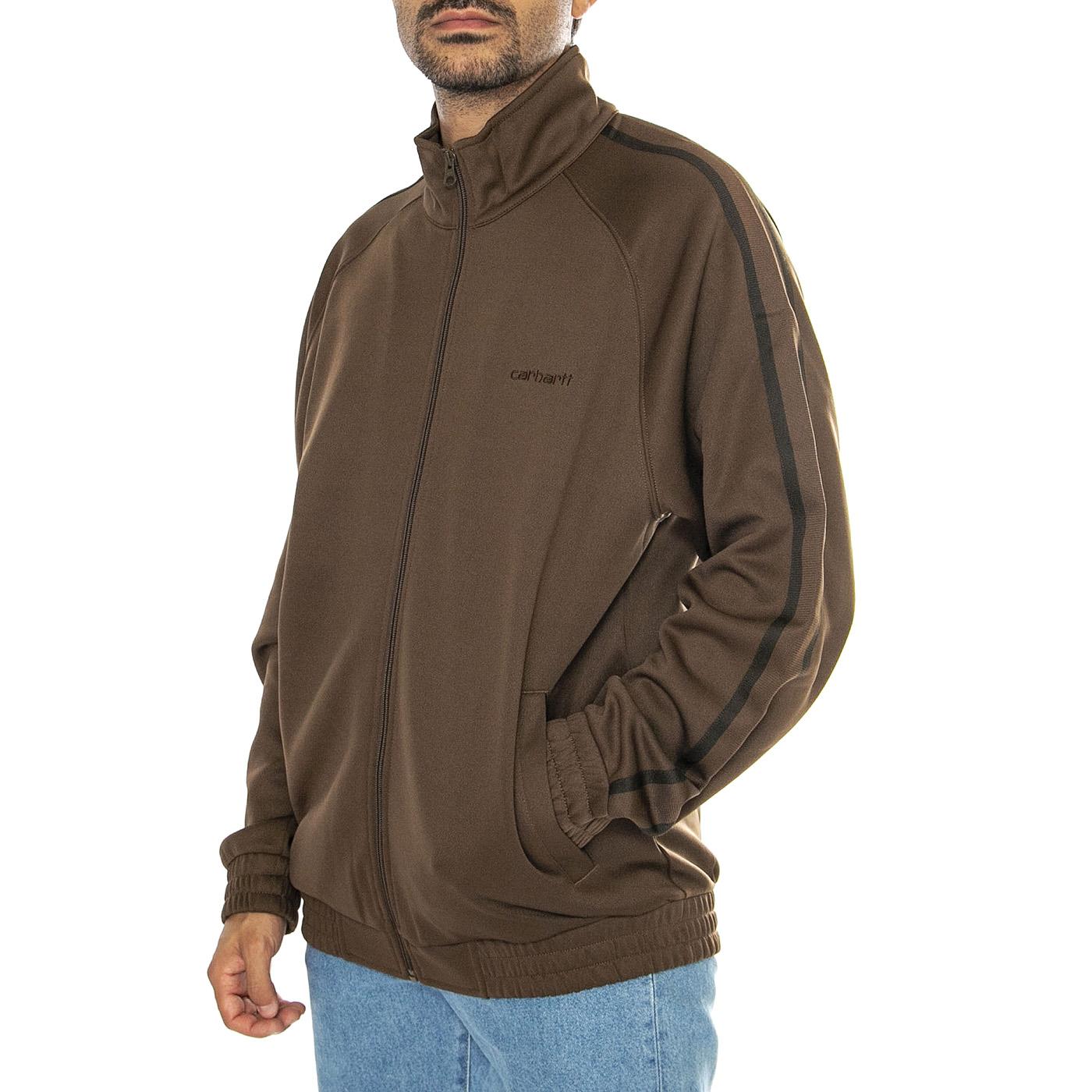 Bolan Jacket Chocolate / Tobacco - Felpa Collo Alto Uomo Marrone I033926.2JMXX  CARHARTT WIP 