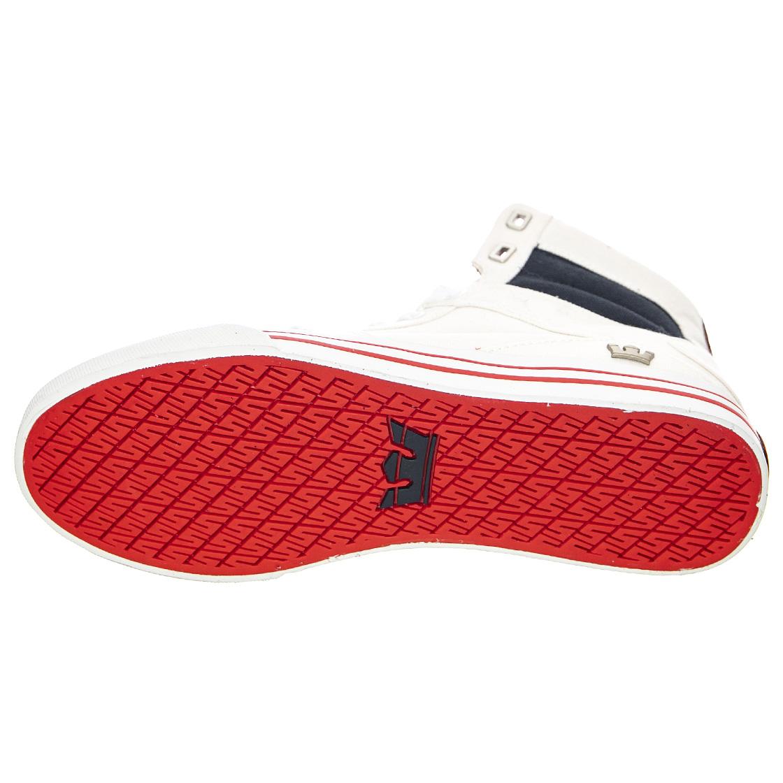  ALUMINUM White/Navy-White  SUPRA 